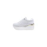 Guess White Polyethylene Platform Sneakers