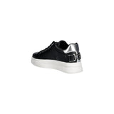 Guess Black Polyethylene Platform Sneakers