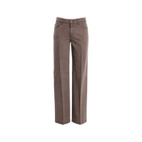 Guess Beige Lyocell Flared Pants