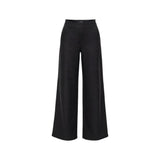 Guess Black Viscose Casual Pants