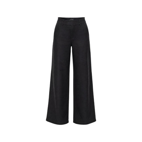 Guess Black Viscose Casual Pants