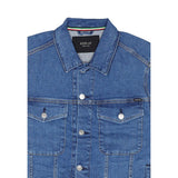 Replay Blue Cotton Denim Jacket
