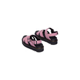 Dr. Martens Pink Leather Platform Sandals