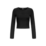 Only Black Viscose Sweatshirt