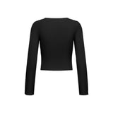 Only Black Viscose Sweatshirt