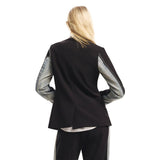 Desigual Black Cotton Blazer