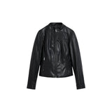 Desigual Black Polyethylene Leather Jacket