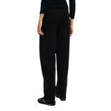 Desigual Black Viscose Casual Pants