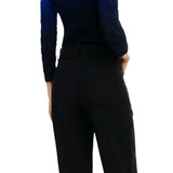 Desigual Black Viscose Casual Pants