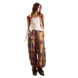 Desigual Orange Viscose Casual Pants