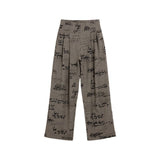 Desigual Gray Polyester Casual Pants