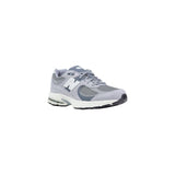 New Balance Gray Leather Athletic Sneakers