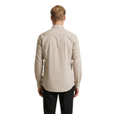 Gianni Lupo Beige Viscose Pattern Shirt