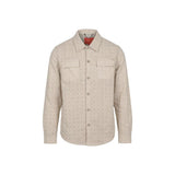 Gianni Lupo Beige Viscose Pattern Shirt