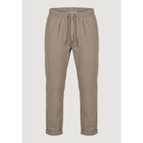 Gianni Lupo Brown Polyester Casual Pants