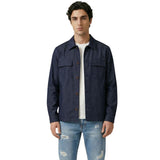 Gianni Lupo Blue Lyocell Jacket