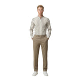 Gianni Lupo White Cotton Pattern Shirt