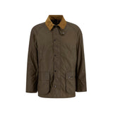 Barbour Green Cotton Full-Length Jacket