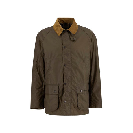 Barbour Green Cotton Full-Length Jacket