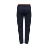 Jacqueline De Yong Blue Cotton Chino Pants