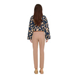 Jacqueline De Yong Beige Cotton Chino Pants