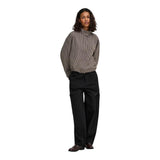 Jacqueline De Yong Black Cotton Cargo Pants