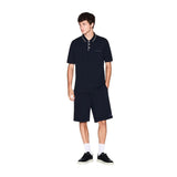 Armani Exchange Blue Cotton Knee Length