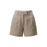 Only Beige Recycled Polyester Bermuda Shorts