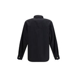 Versace Black Wool Oves Aries Shirt