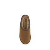 UGG Brown Nubuc Leather Clogs