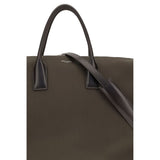 Saint Laurent Brown Calf Leather Bos Taurus Handbag