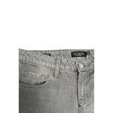 Philipp Plein Grey Cotton Women's Jeans