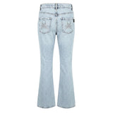 Philipp Plein Blue Cotton Women's Jeans