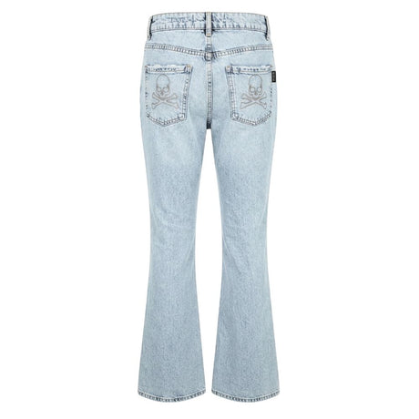 Philipp Plein Blue Cotton Women's Jeans