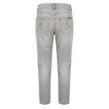Philipp Plein Grey Fabric Women Jeans