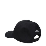Versace Black Cotton Cap (Baseball Hat)