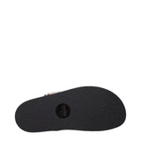 Max Mara Brown Leather Flat Sandals