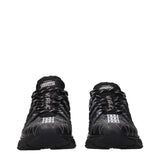 Versace Black Fabric Athletic Sneakers