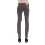 Jacob Cohen Gray Cotton Women Jeans