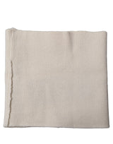 Dolce & Gabbana Men White Polyester Knitted Neck Warmer Scarf