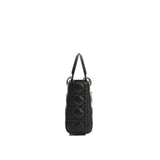 Dior Black Lamb Leather Shoulder Bag