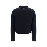 Thom Browne Blue Wool Oves Aries Full-Length Jacket