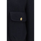 Thom Browne Blue Wool Oves Aries Full-Length Jacket