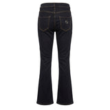 Philipp Plein Blue Cotton Women Jeans