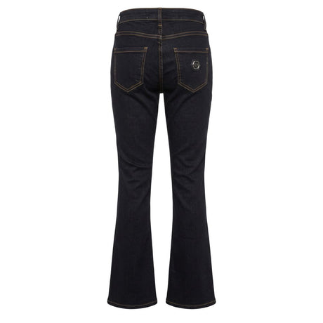 Philipp Plein Blue Cotton Women Jeans
