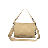 Desigual Beige Polyurethane Women's Bag with Removable Strap and Compartments