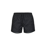Armani Exchange Black Polyester Swim Shorts