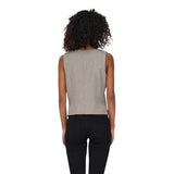 Only Beige Polyester Waistcoat