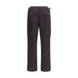 Burberry Brown Cotton Cargo Pants