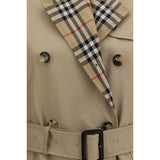 Burberry Beige Cotton Coat